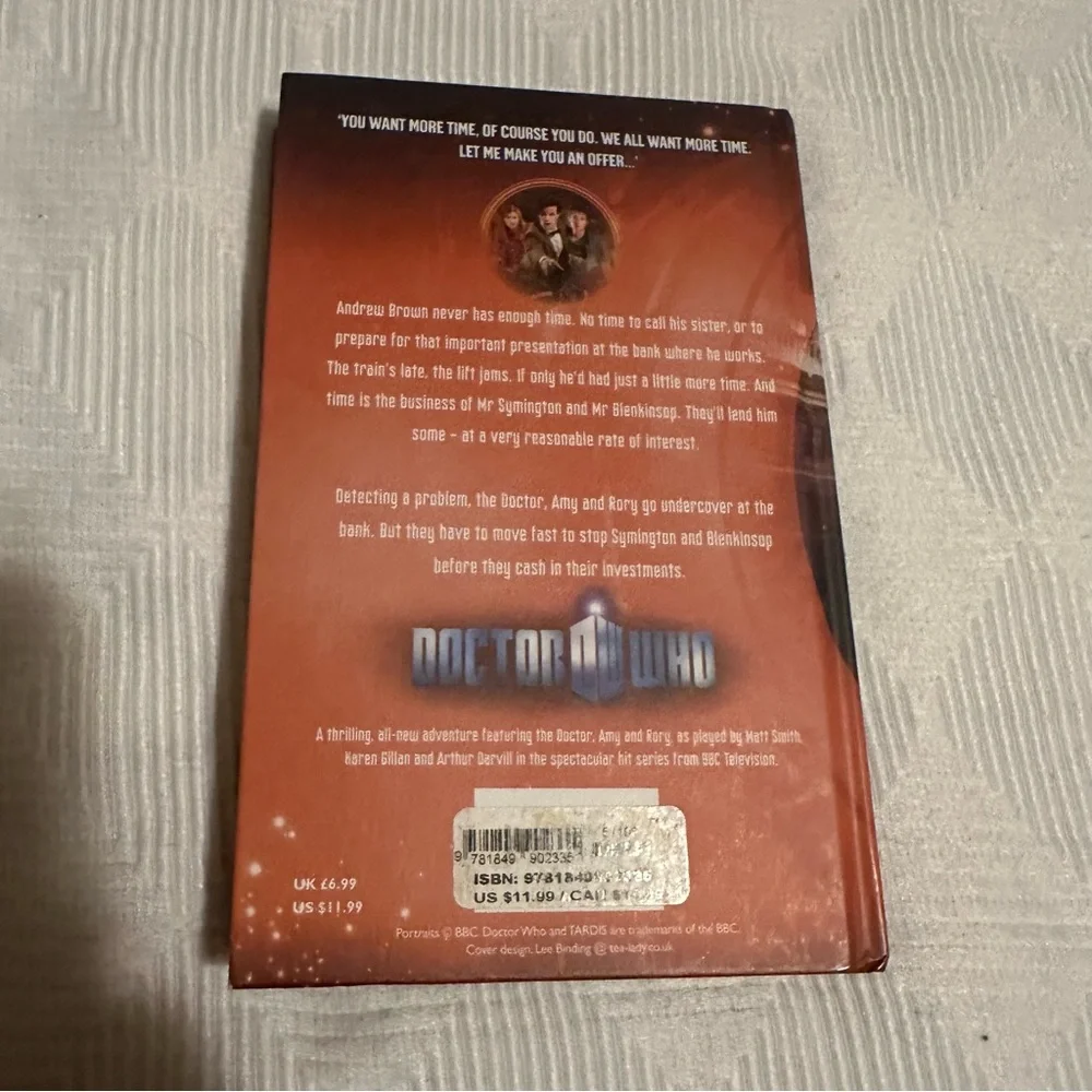 Lot of 2 Hard Back Doctor Who Books AUTONOMY and BORROWED TIME